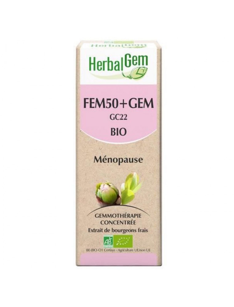 Fem50+GEM GC22 bio du laboratoire Herbalgem sur le site de Louis-herboirsterie